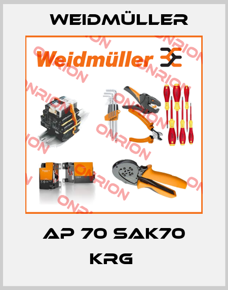 AP 70 SAK70 KRG  Weidmüller
