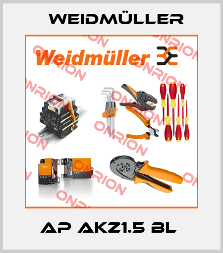AP AKZ1.5 BL  Weidmüller