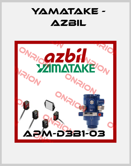 APM-D3B1-03  Yamatake - Azbil