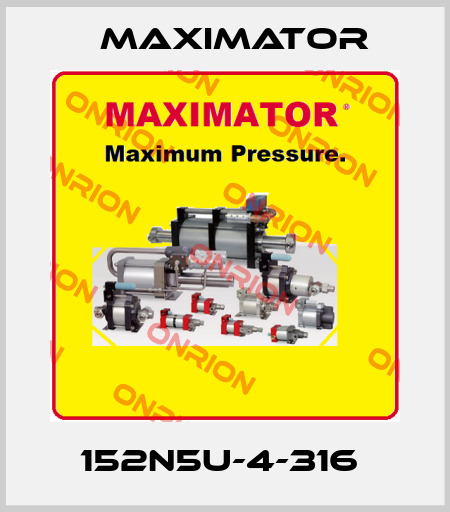 152N5U-4-316  Maximator