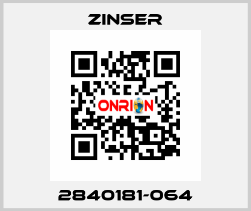 2840181-064 Zinser