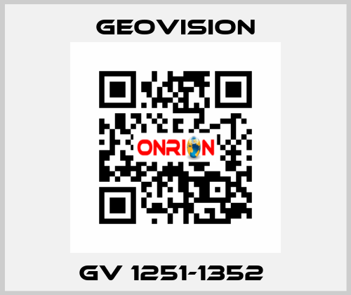 GV 1251-1352  GeoVision