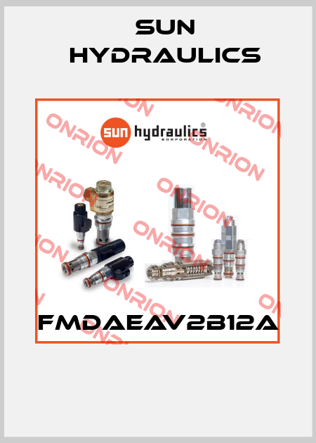 FMDAEAV2B12A  Sun Hydraulics