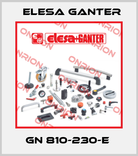 GN 810-230-E  Elesa Ganter
