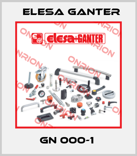 GN 000-1  Elesa Ganter