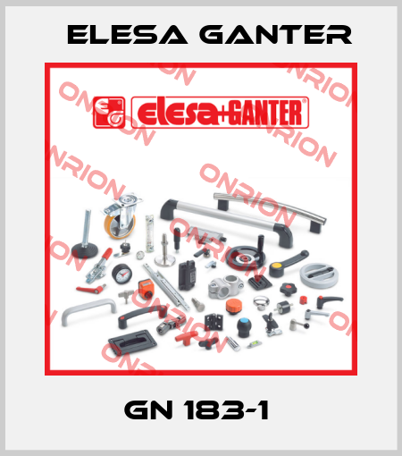 GN 183-1  Elesa Ganter