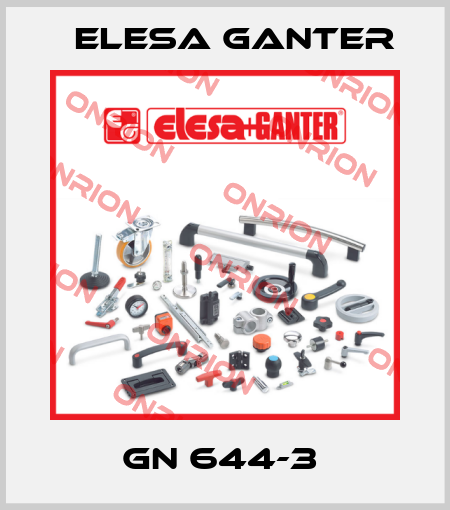 GN 644-3  Elesa Ganter