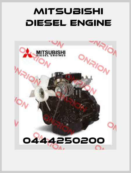 0444250200  Mitsubishi Diesel Engine
