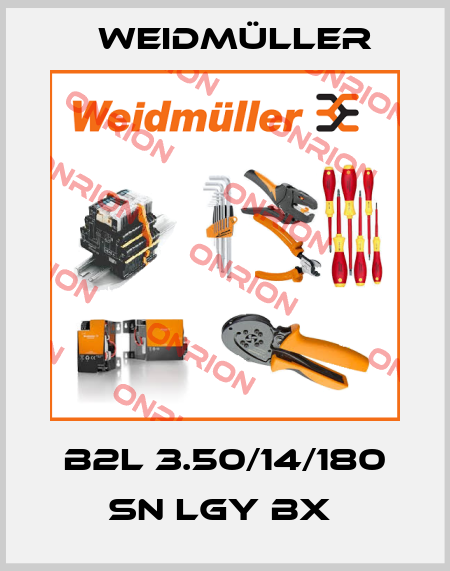 B2L 3.50/14/180 SN LGY BX  Weidmüller