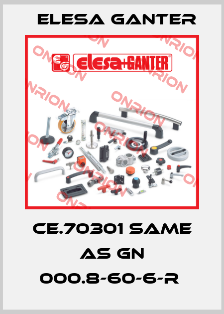 CE.70301 same as GN 000.8-60-6-R  Elesa Ganter
