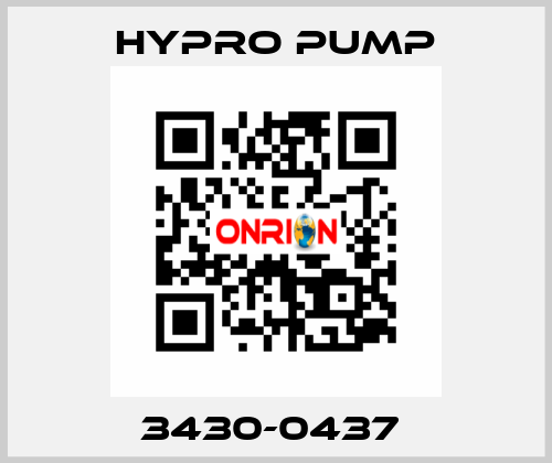 3430-0437  Hypro Pump