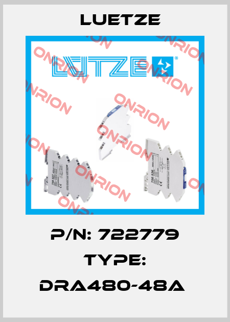 P/N: 722779 Type: DRA480-48A  Luetze