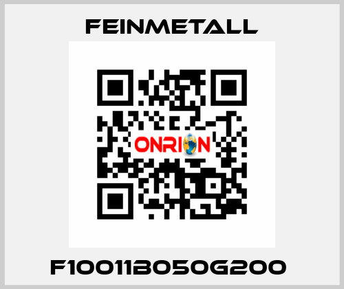 F10011B050G200  FEINMETALL