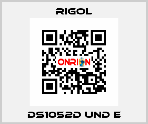 DS1052D und E Rigol