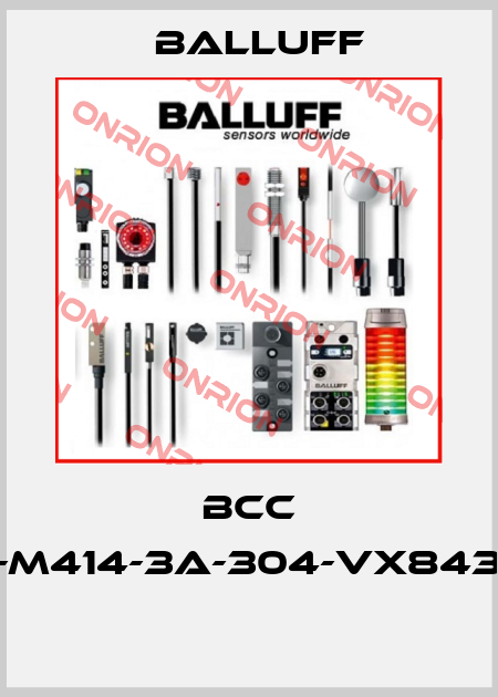 BCC M425-M414-3A-304-VX8434-003  Balluff