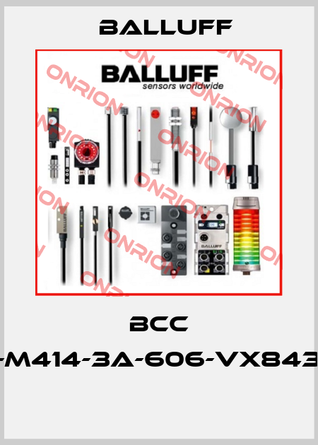 BCC M425-M414-3A-606-VX8434-050  Balluff