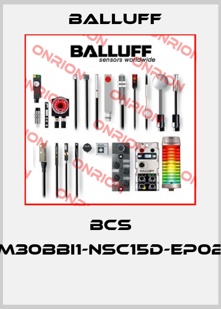 BCS M30BBI1-NSC15D-EP02  Balluff