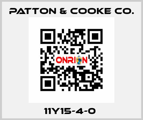 11Y15-4-0  Patton & Cooke Co.