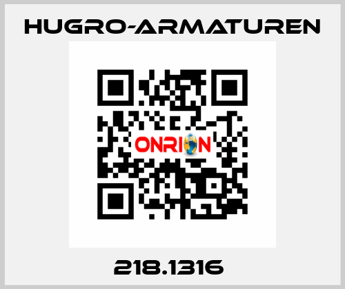 218.1316  Hugro-Armaturen