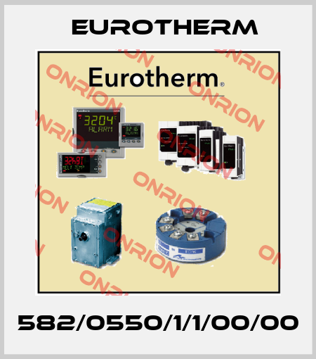 582/0550/1/1/00/00 Eurotherm