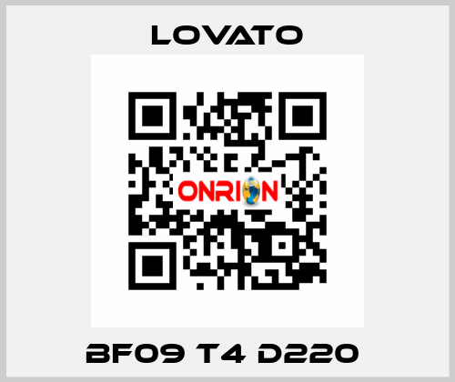 BF09 T4 D220  Lovato