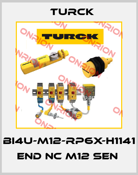 BI4U-M12-RP6X-H1141 END NC M12 SEN  Turck