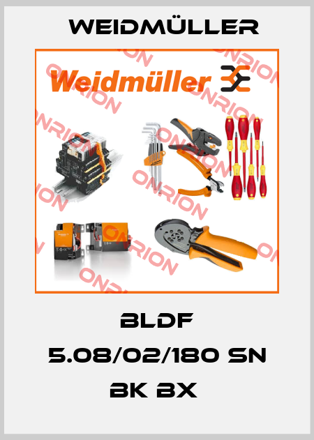 BLDF 5.08/02/180 SN BK BX  Weidmüller