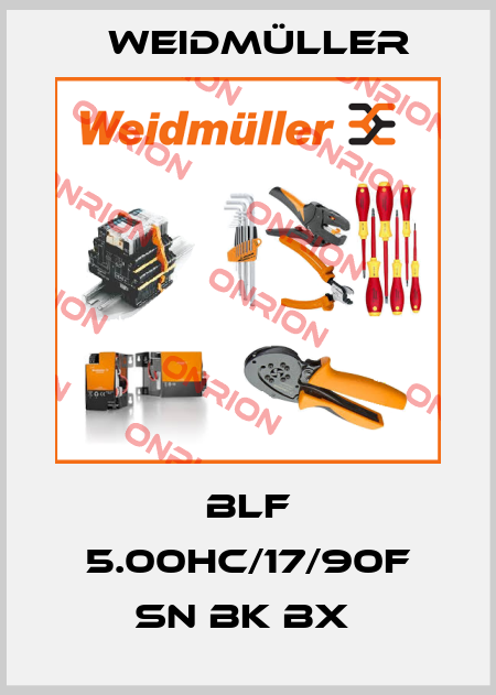 BLF 5.00HC/17/90F SN BK BX  Weidmüller