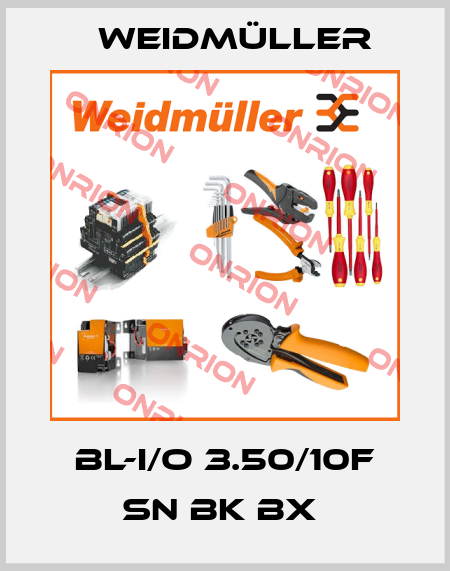 BL-I/O 3.50/10F SN BK BX  Weidmüller