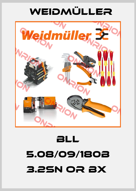 BLL 5.08/09/180B 3.2SN OR BX  Weidmüller