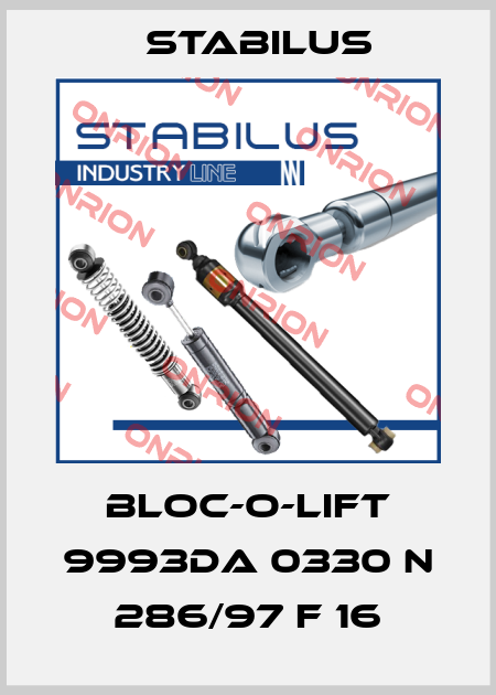 BLOC-O-LIFT 9993DA 0330 N 286/97 F 16 Stabilus