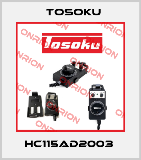 HC115AD2003  TOSOKU