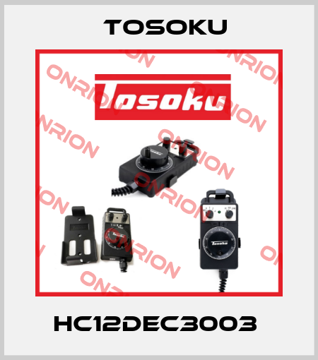 HC12DEC3003  TOSOKU
