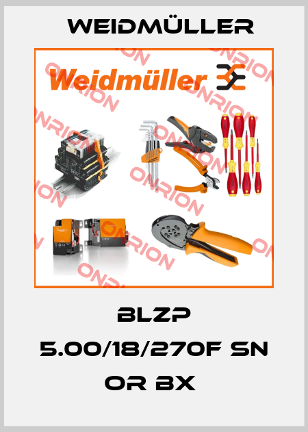 BLZP 5.00/18/270F SN OR BX  Weidmüller