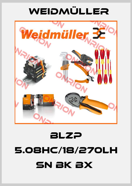 BLZP 5.08HC/18/270LH SN BK BX  Weidmüller