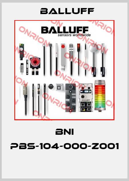 BNI PBS-104-000-Z001  Balluff