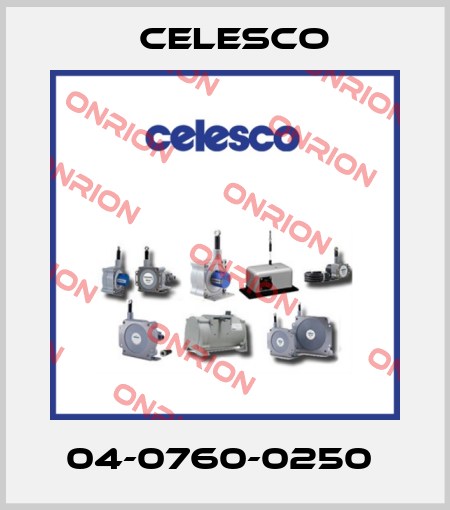 04-0760-0250  Celesco