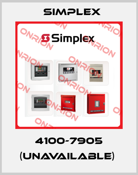 4100-7905 (unavailable)  Simplex
