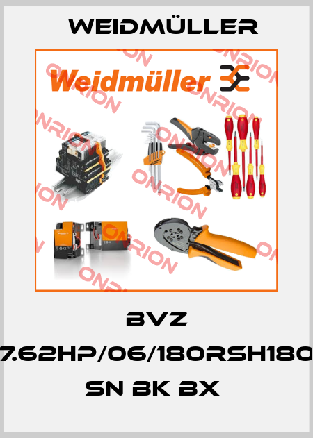 BVZ 7.62HP/06/180RSH180 SN BK BX  Weidmüller