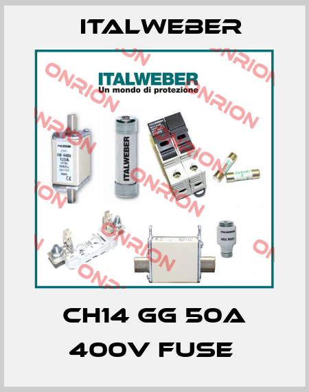 CH14 GG 50A 400V FUSE  Italweber