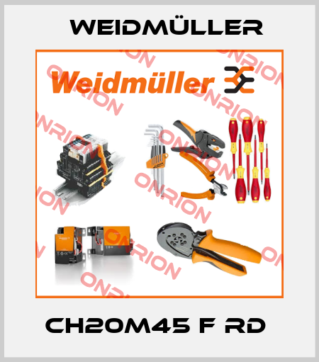 CH20M45 F RD  Weidmüller