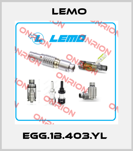 EGG.1B.403.YL  Lemo