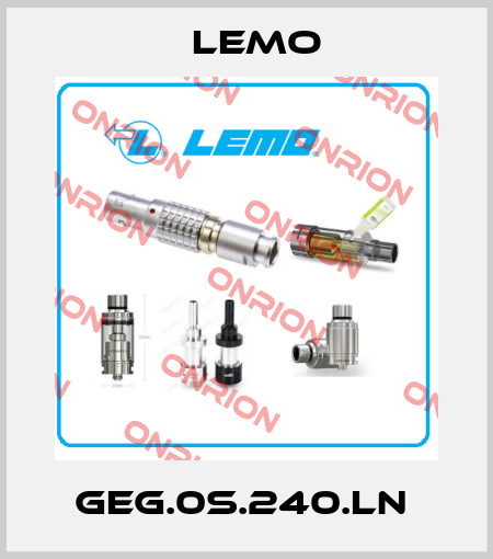 GEG.0S.240.LN  Lemo