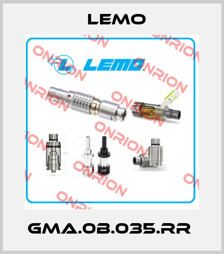 GMA.0B.035.RR  Lemo