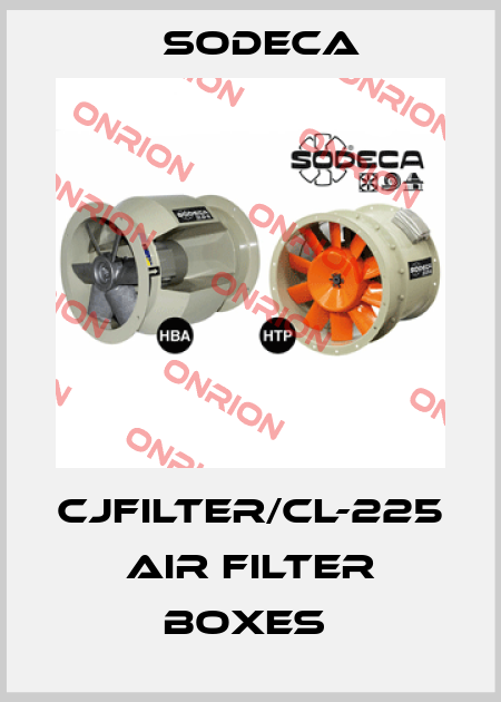 CJFILTER/CL-225  AIR FILTER BOXES  Sodeca