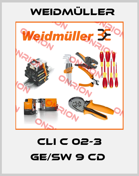 CLI C 02-3 GE/SW 9 CD  Weidmüller