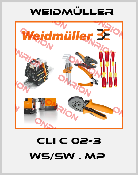 CLI C 02-3 WS/SW . MP  Weidmüller