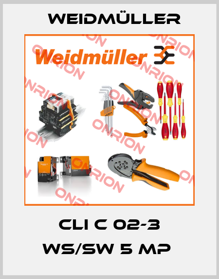 CLI C 02-3 WS/SW 5 MP  Weidmüller
