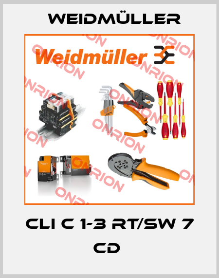 CLI C 1-3 RT/SW 7 CD  Weidmüller