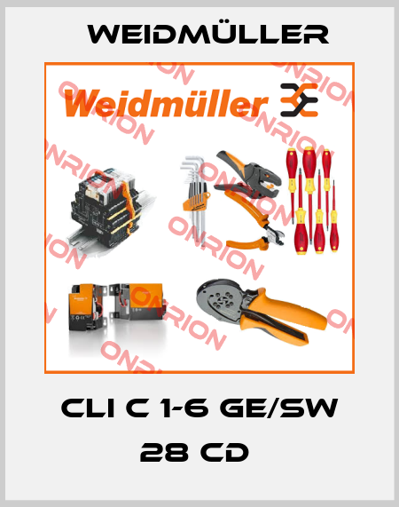 CLI C 1-6 GE/SW 28 CD  Weidmüller